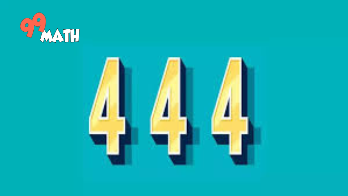 444 angel number meaning love