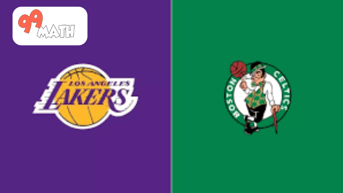 boston celtics vs lakers match player stats