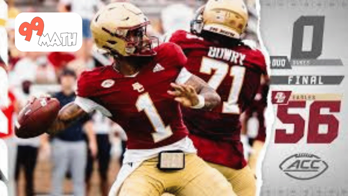 Boston College Eagles Football vs UVA Football Stats: A Comprehensive Game Analysis